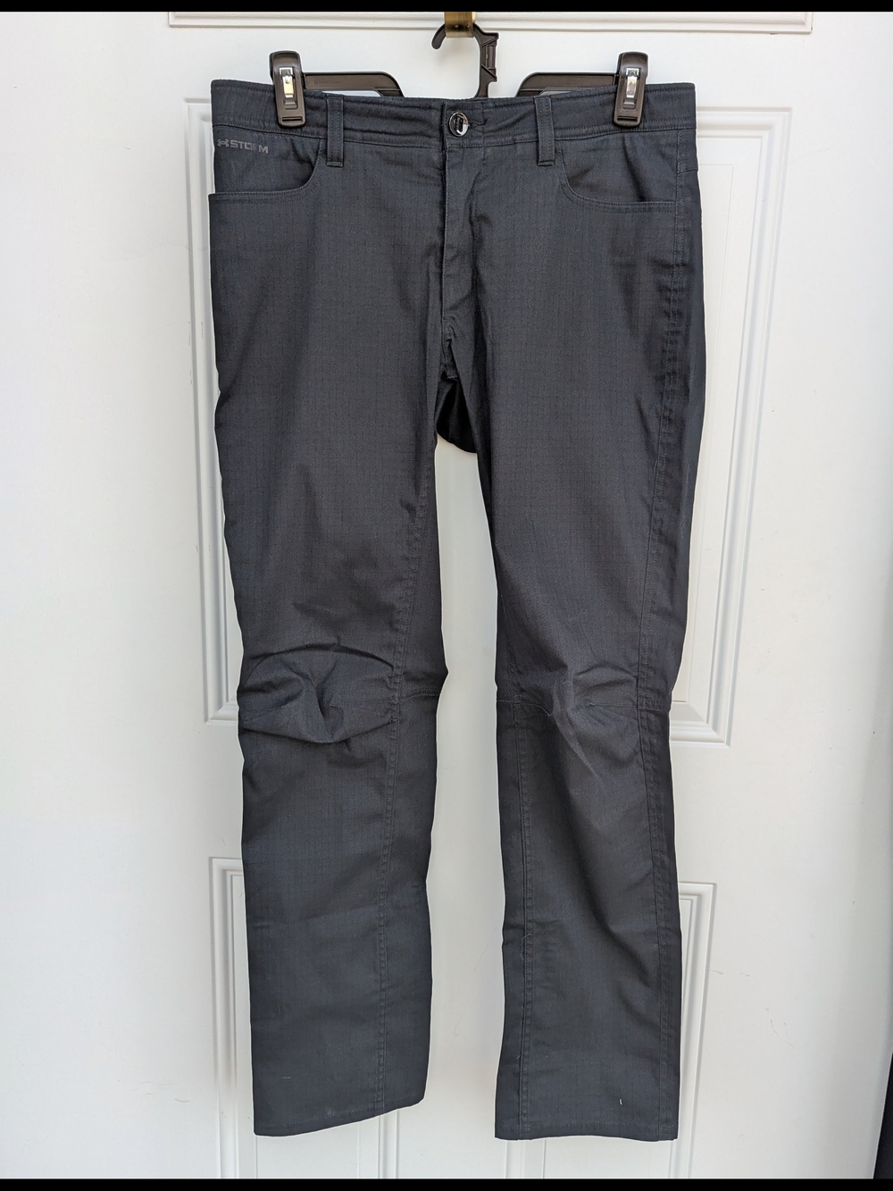 Under Armour Storm Enduro Cargo Pants Mens 34x34 Black Ripstop Tactical Outdoor